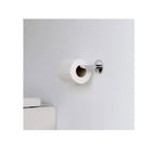 Porta rotolo da incollo della collezione 'Duo Round' by Cosmic in acciaio cromato - Versione sinistra