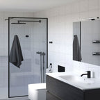 Appendino a muro in alluminio satinato della collezione 'Diabolo' by Cosmic - Nero