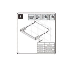 Porta asciugamani a muro in ottone cromato della collezione 'Bath Life' by Cosmic cm 8