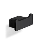 Appendiabiti doppio a parete Gedy serie Lounge - Nero Matt