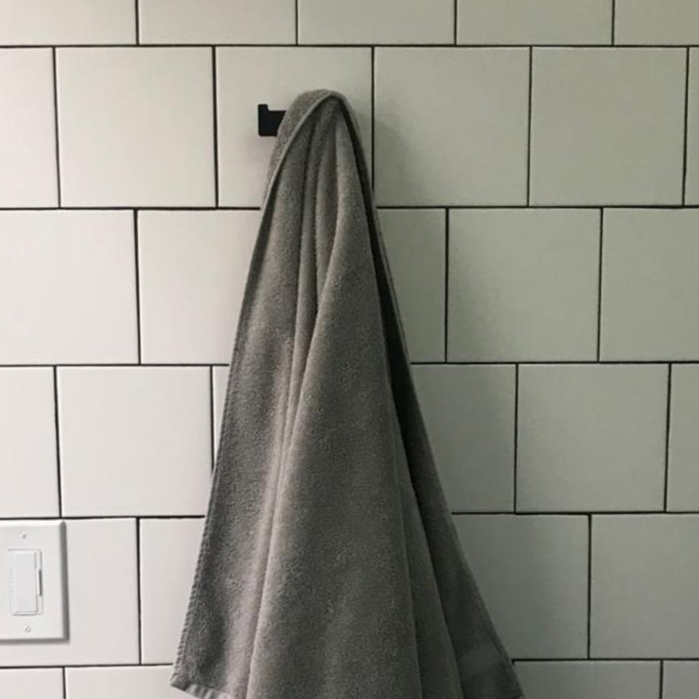 Appendiabiti doppio a parete Gedy serie Lounge - Nero Matt