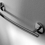 Portasalviette collezione 'STYLE' by ARES in leghe metalliche e acciaio cromato. Lunghezza 40 cm