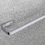 Porta salviette 25cm reversibile in ottone collezione Time di Colombo Design