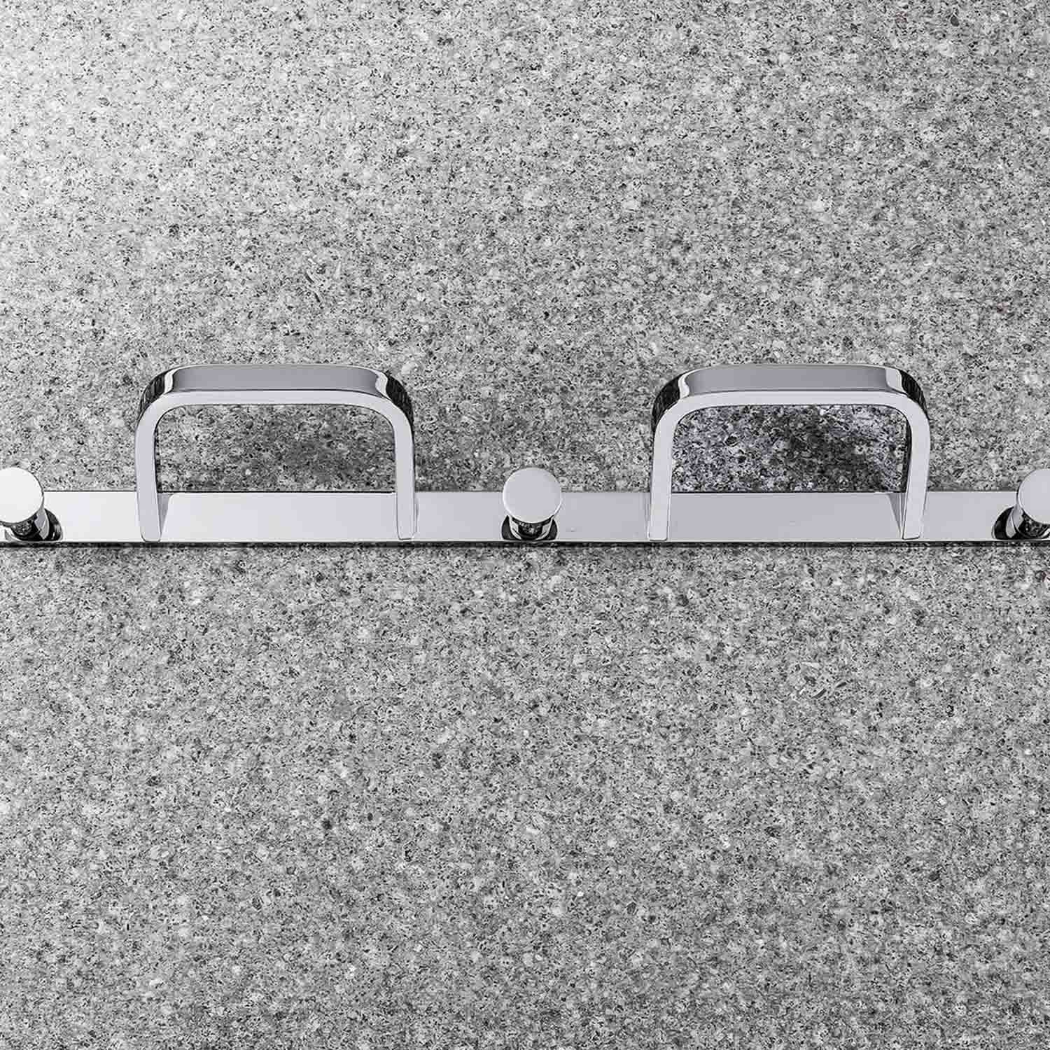 Appenditutto doppio in ottone collezione Time di Colombo Design
