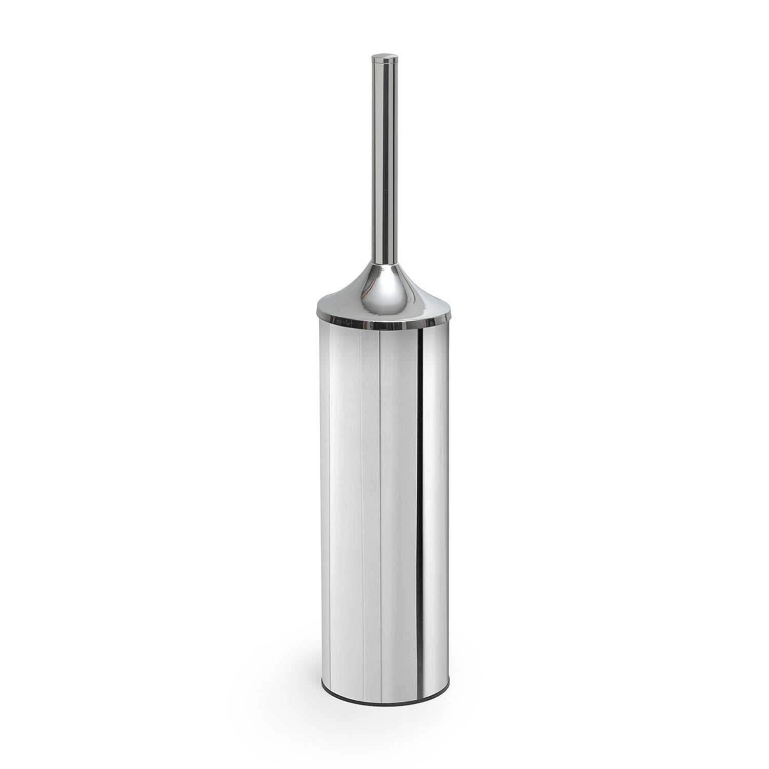 Scopino con ciuffo in setole - Gedy serie Wizard - Acciaio Inox