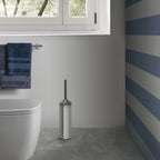 Scopino con ciuffo in setole - Gedy serie Wizard - Acciaio Inox