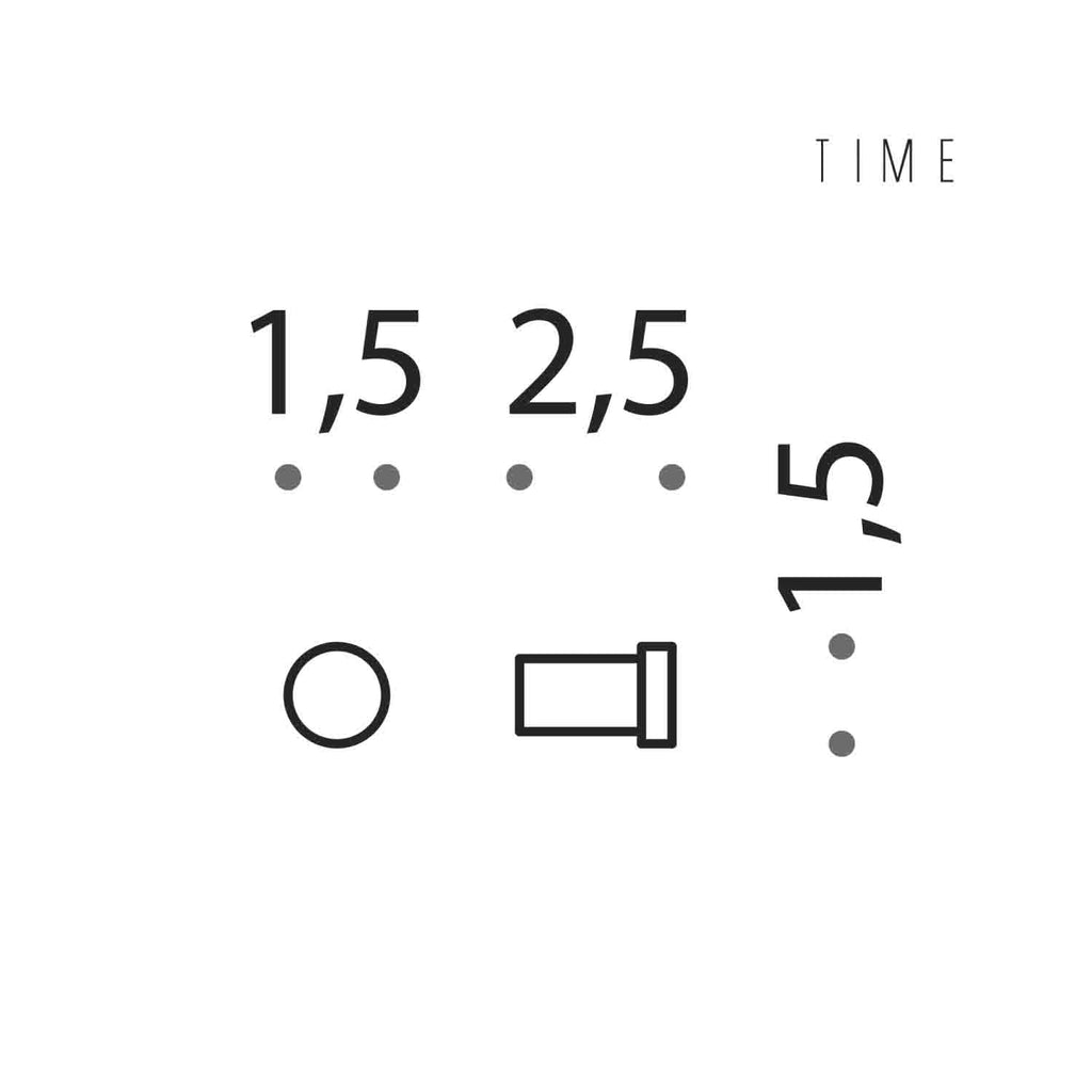 Appenditutto in ottone collezione Time di Colombo Design