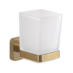 Portaspazzolini Gedy modello Tonga 6.4x9.7x10.5H - Oro Matt