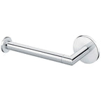 Porta rotolo da incollo della collezione 'Duo Round' by Cosmic in acciaio cromato - Versione sinistra