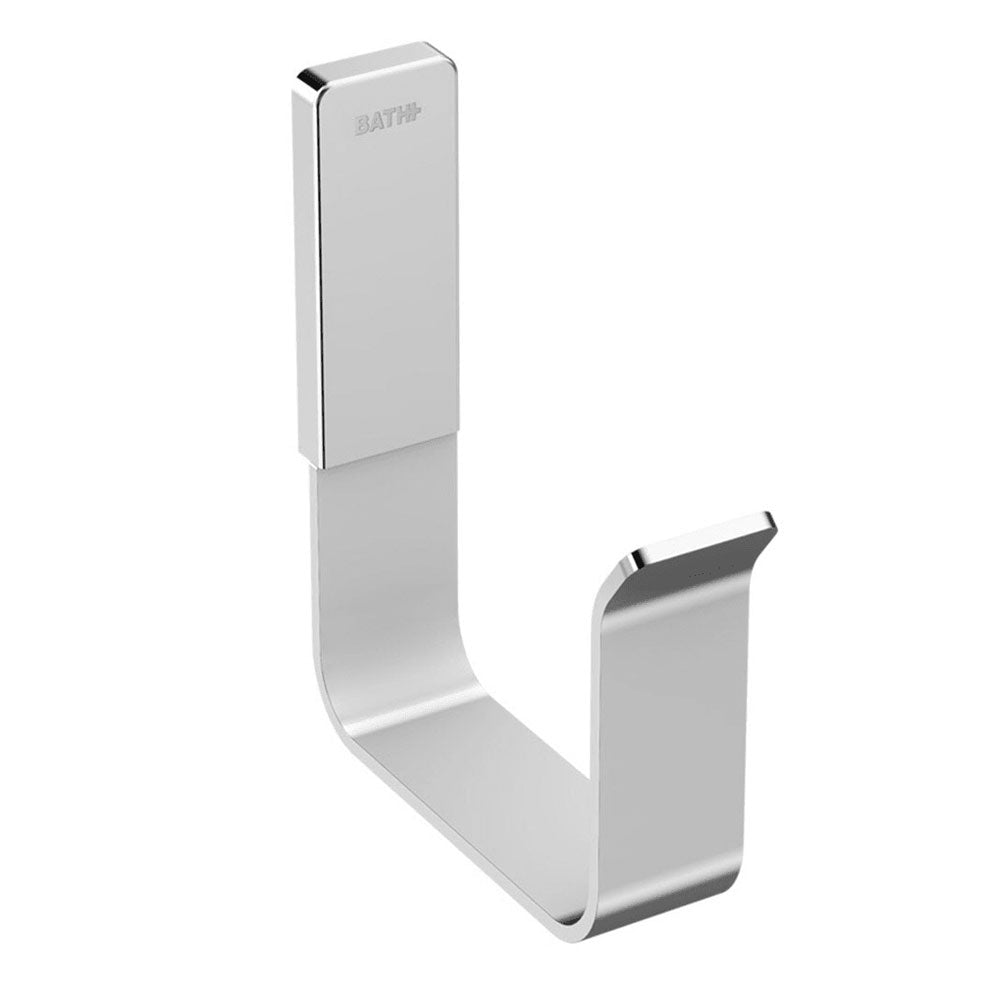 Porta asciugamano a muro in acciaio cromato della collezione 'Line' by Cosmic - cm 3x12x12