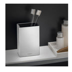 Porta Spazzolino da appoggio in ottone cromato della collezione 'Bath Life' by Cosmic