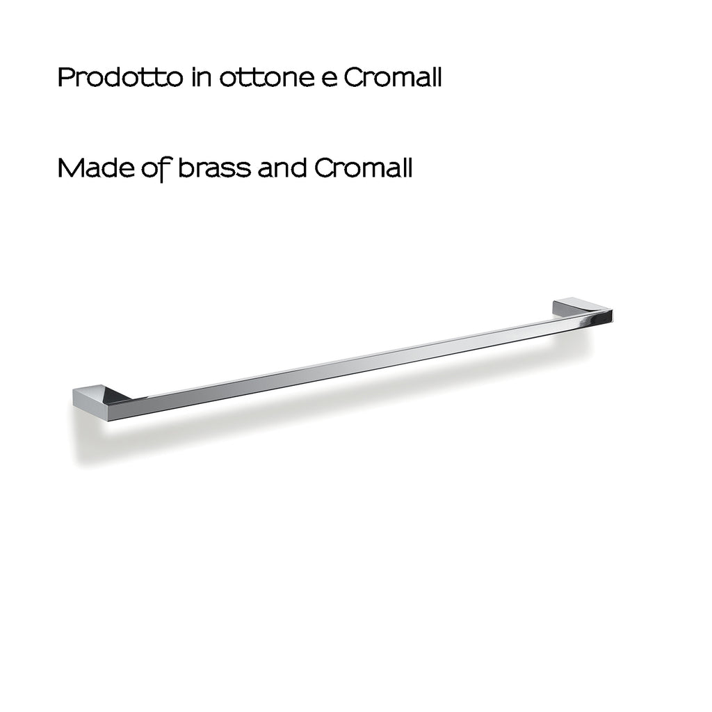 Portasalviette 63 cm in Ottone e Cromall Gedy serie Lanzarote - Cromato