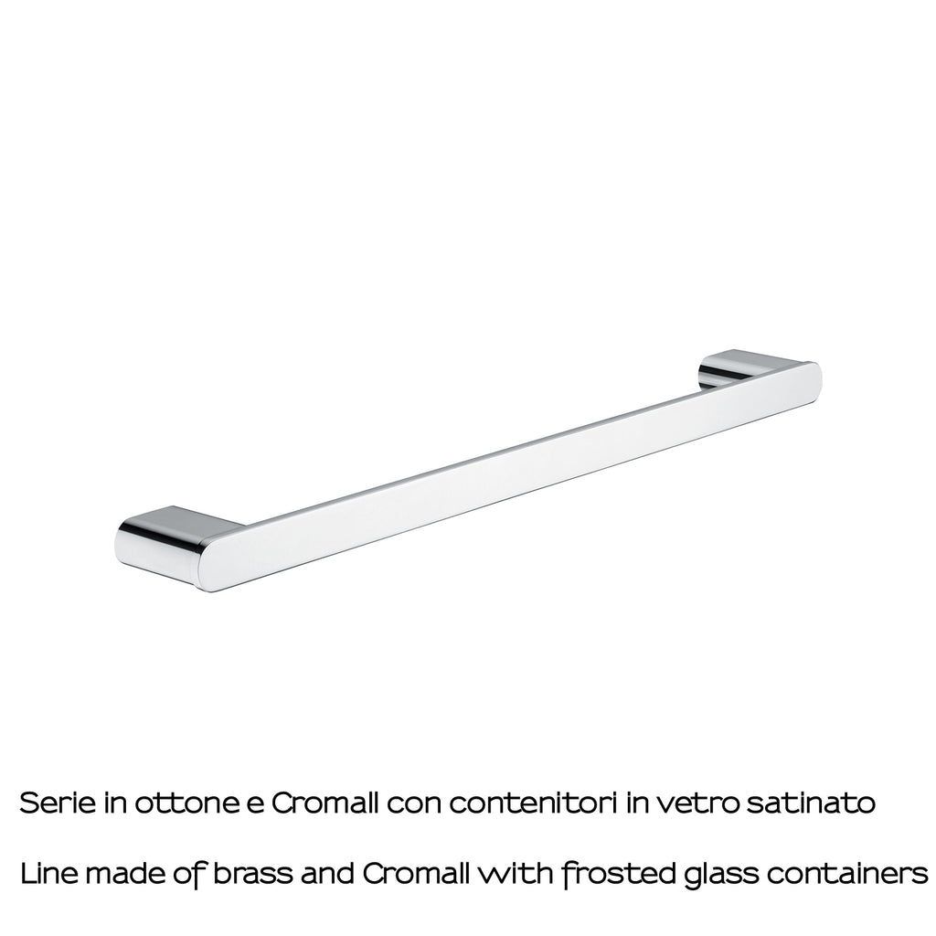 Portasalviette 50 cm a parete Gedy serie Azzorre - Cromato