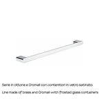 Portasalviette 65 cm a parete Gedy serie Azzorre - Cromato