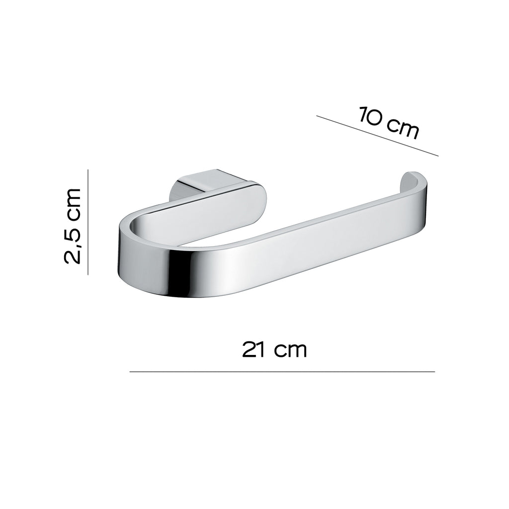 Portasalviette ad anello a parete Gedy serie Azzorre - Cromato