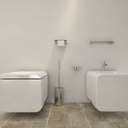 Portarotolo coperto a parete Gedy serie Azzorre - Cromato