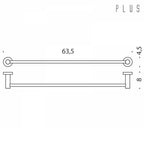 Porta salviette cm 63