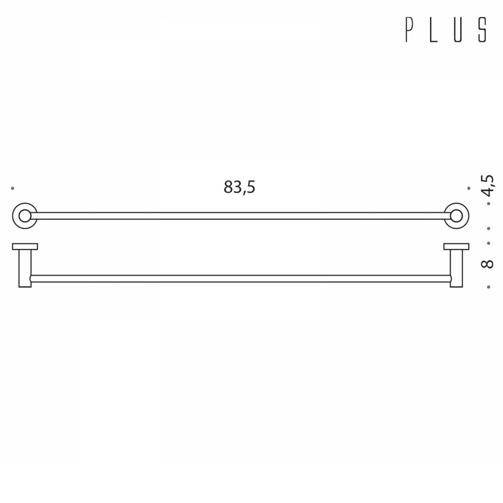 Porta salviette cm 83