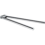 Portasalviette a snodo in ottone e Cromall Gedy serie Canarie - Cromato