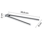 Portasalviette a snodo in ottone e Cromall Gedy serie Canarie - Cromato