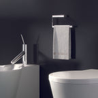 Portasalviette ad anello in ottone e Cromall Gedy serie Canarie - Cromato