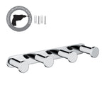 Appendiabiti multiplo in ottone e Cromall Gedy serie Canarie - Cromato