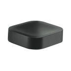 Portasapone inamovibile in Cromall Outline di Gedy - Nero Matt