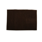 Tappetino da bagno STEFANIA in microfibra CINIGLIA 40x60 cm cioccolato
