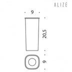 Scovolo in Vetro acidato naturale Colombo Design collezione AlizÃ¨