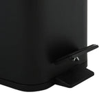 Pattumiera a pedale modello Erik 5Lt. colore nero opaco