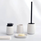 Vassoio in ceramica modello Maonie colore bianco