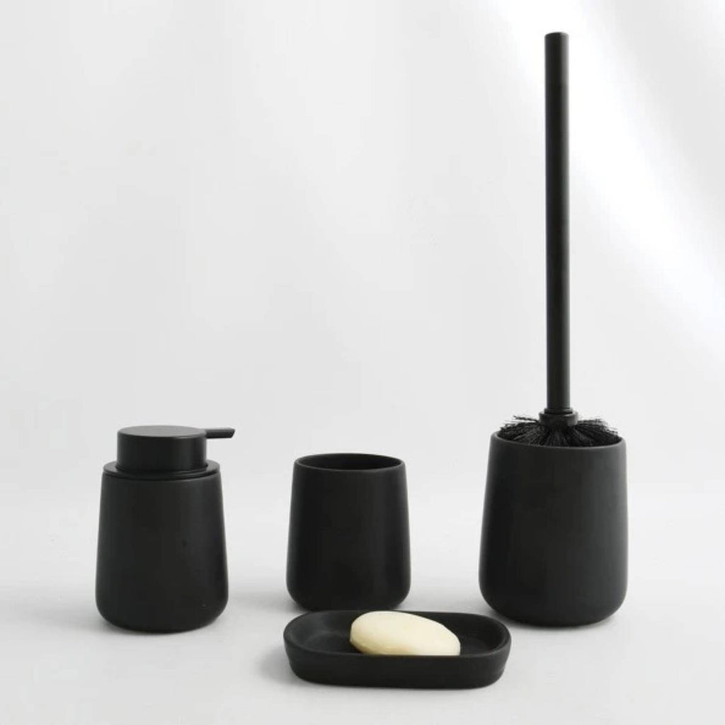 Vassoio in ceramica modello Maonie colore nero opaco