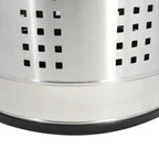 Cesto portabiancheria da 46 litri in acciaio inox