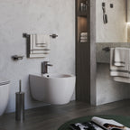 Portasalviette 30 cm Gedy modello Tonga 30x6.9xH4.7 cm - Gun Metal