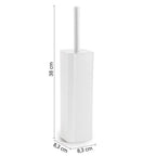 Scopino Gedy modello Tonga 8.3x8.3xH38 cm - Bianco Matt