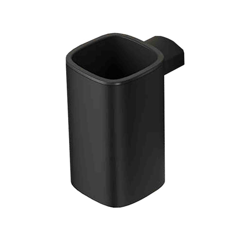 Porta bicchiere in ottone nero collezione Trenta di Colombo Design