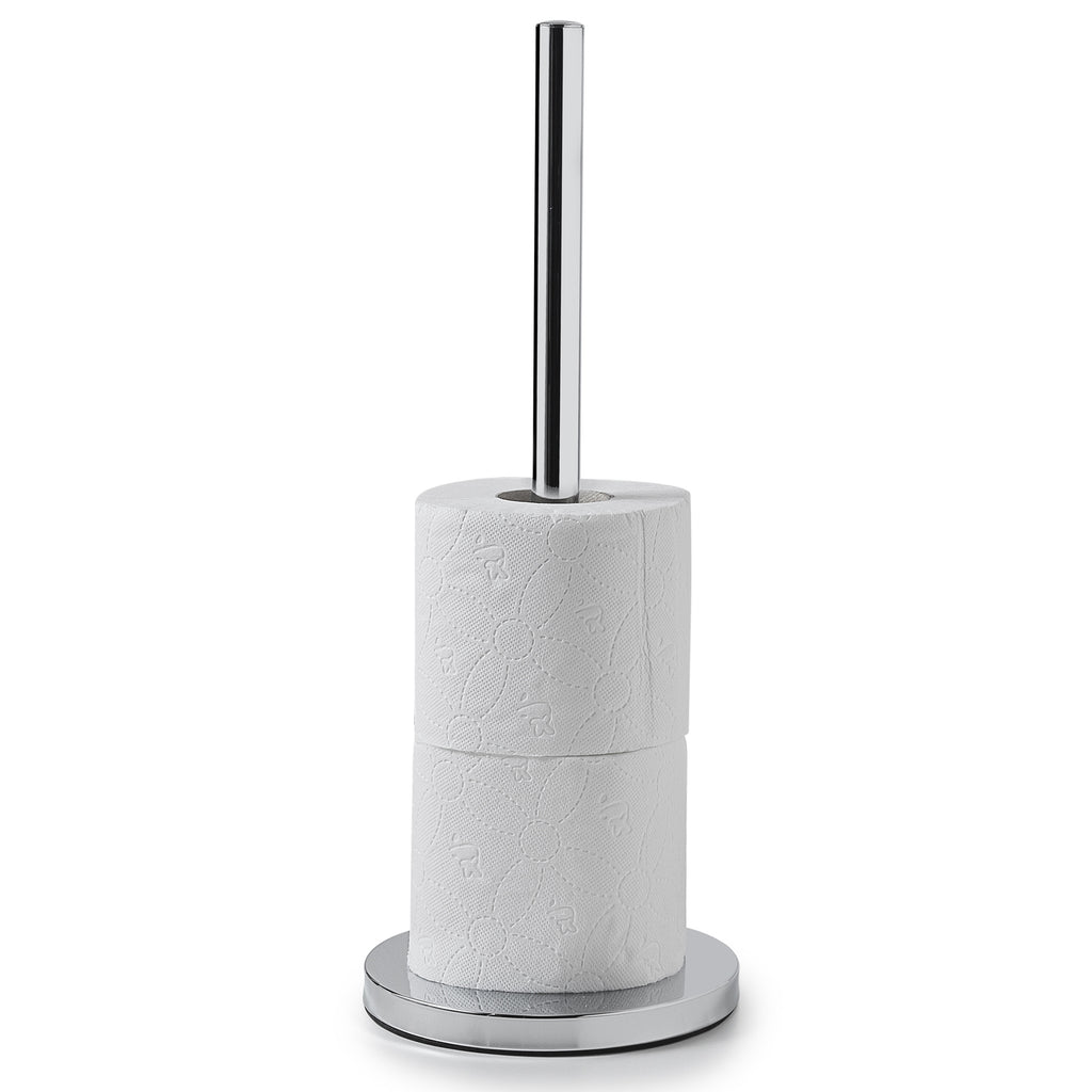 Piantana con portarotolo di riserva modello MagÃ² di Gedy - Cromato