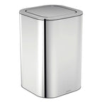 Cestino gettacarta da bagno in acciaio inox lucido della collezione 'Line' by Cosmic - cm 20