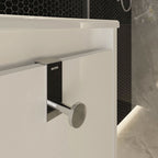 Appendino da appoggio in ottone cromato della collezione 'Stick' by Cosmic - 2