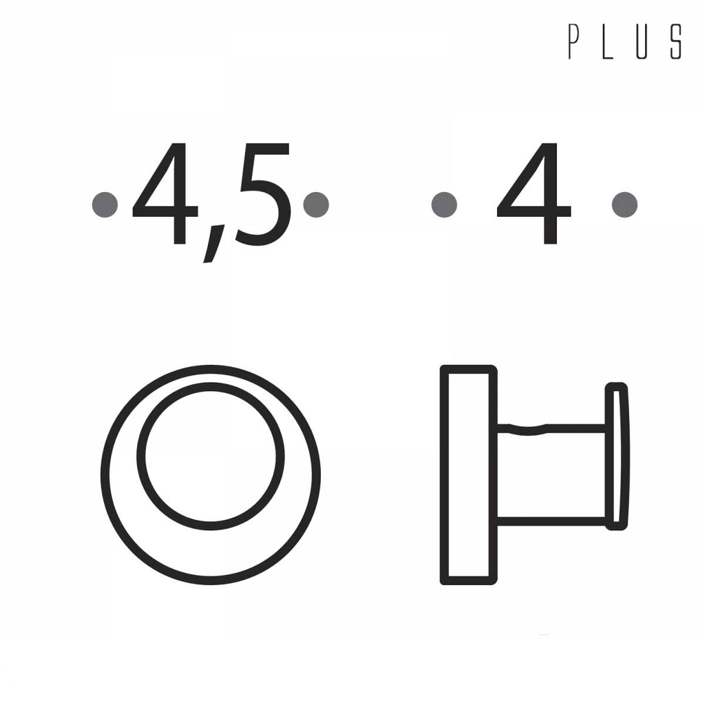 Appenditutto in ottone Nero Opaco collezione Plus di Colombo Design