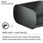 Portarotolo coperto in Ottone