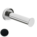 Portarotolo fisso in ottone Nero Opaco collezione Plus di Colombo Design