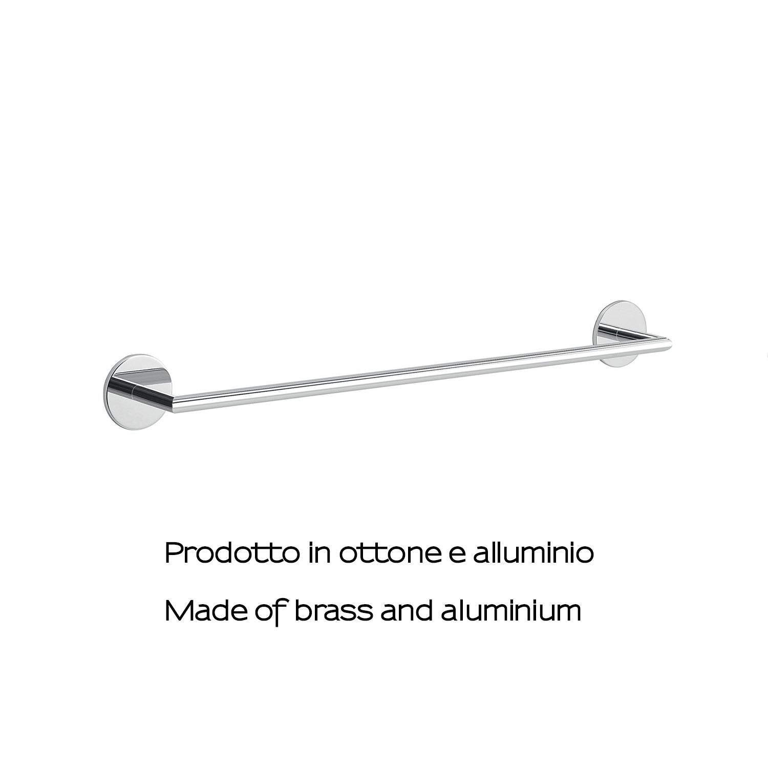 Portasalviette a muro 51 cm Gedy serie Gea - Cromato