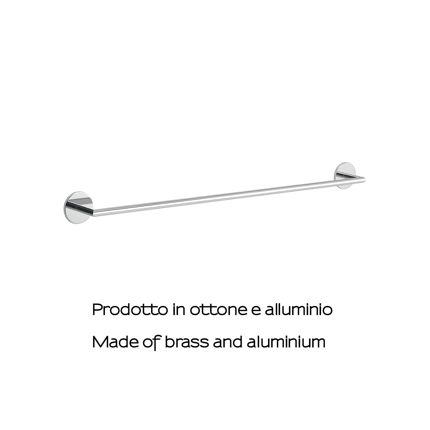 Portasalviette a muro 66 cm Gedy serie Gea - Cromato