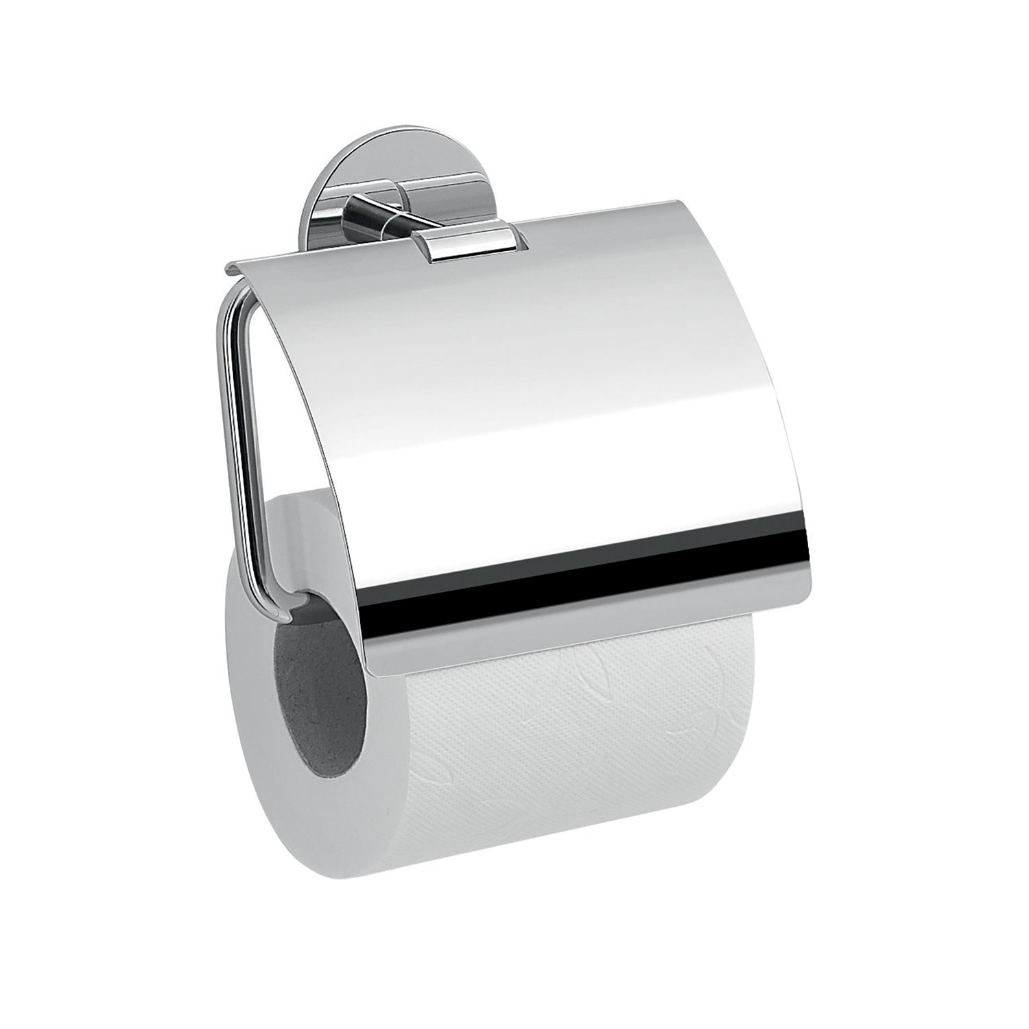 Portarotolo coperto a muro Gedy serie Gea - Cromato