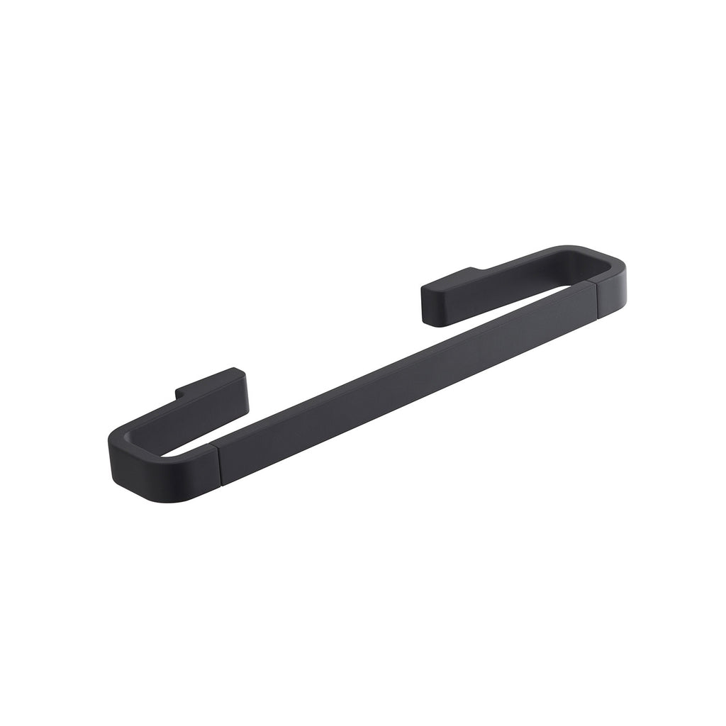 Portasalviette 30 cm in Ottone e Cromall Gedy serie Samoa - Nero Matt