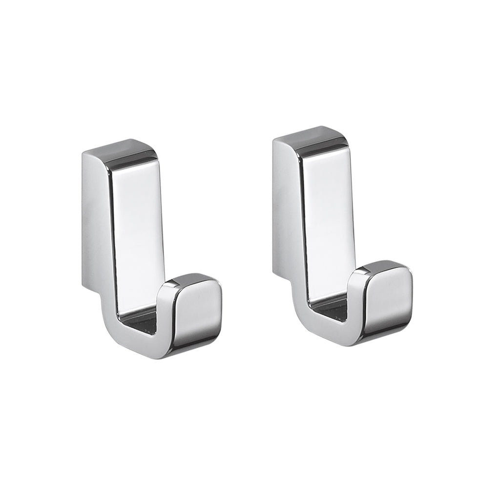 Appendiabiti 2 pezzi in Ottone e Cromall Gedy serie Samoa - Cromato