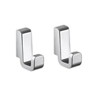 Appendiabiti 2 pezzi in Ottone e Cromall Gedy serie Samoa - Cromato