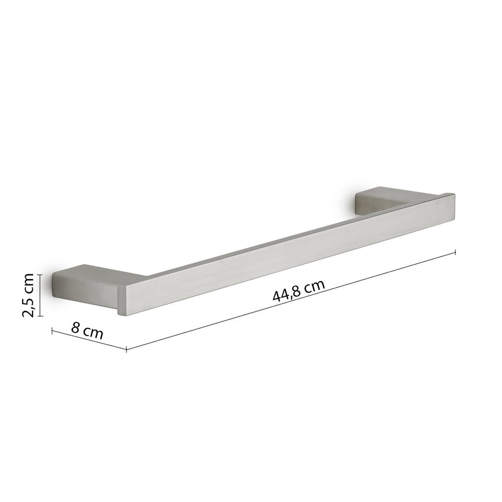 Portasalviette 45 cm in Acciaio Inox AISI 304 e Cromall Maui di Gedy - Spazzolato