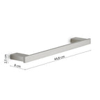 Portasalviette 45 cm in Acciaio Inox AISI 304 e Cromall Maui di Gedy - Spazzolato